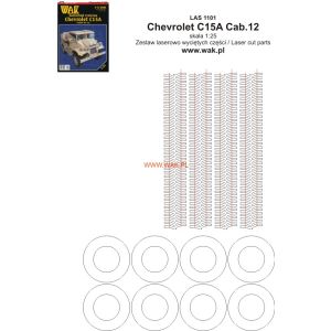 Lasercutset tires for Chevrolet C15A/Cab.12