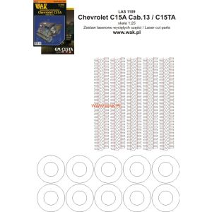 Lasercutset tires for Chevrolet C15A/Cab.13 / Chevrolet C15TA