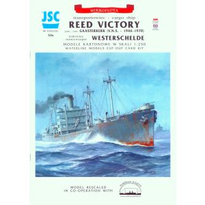 Victory Ship SS Reed Victory & BYMS Hr.Ms. Westerschelde 1/250
