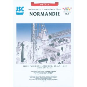 Lasercutset for SS Normandie 1/250