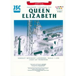 Lasercutset frames for Queen Elizabeth 1/250
