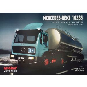 Mercedes-Benz 1628S with tank trailer